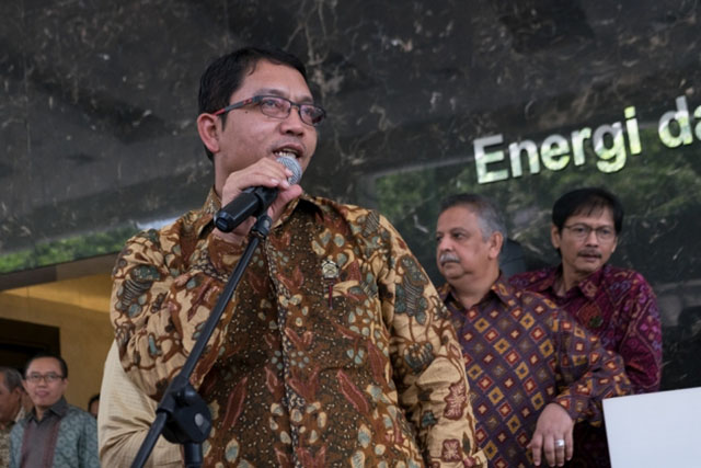 Kepala Biro Komunikasi, Layanan Informasi Publik dan Kerja Sama Kementerian ESDM, Dadan Kusdiana