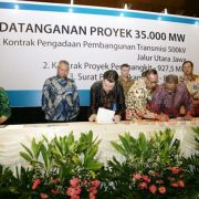 PLN Teken Kontrak Proyek Infrastruktur