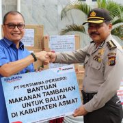 Tanggulangi Kejadian Luar Biasa Campak, Pertamina Kirim Bantuan ke Kabupaten Asmat