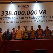 PLN Disjaya Teken MoU SPJBTL 338.000.000 VA untuk 135 Pelanggan
