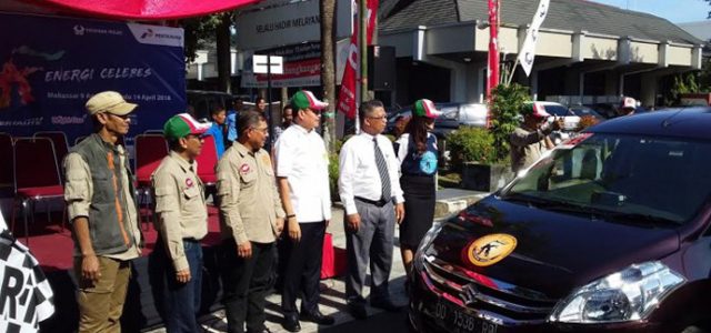 Pertamina Ajak Himpunan Wiraswasta Touring Sambil Berbagi