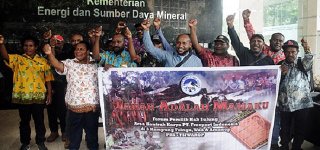 Pemilik Hak Sulung Tuntut Hak Tanah Adat dari PT Freeport