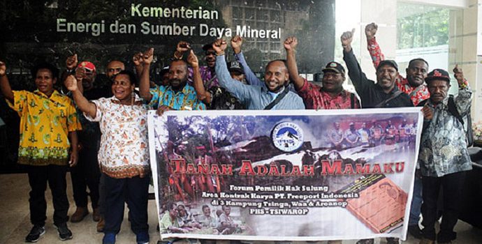 Pemilik Hak Sulung Tuntut Hak Tanah Adat dari PT Freeport