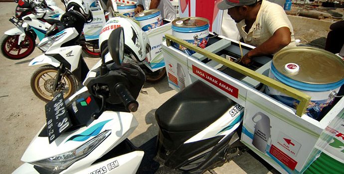 90 Persen Layanan BBM Kemasan Terserap di Jateng