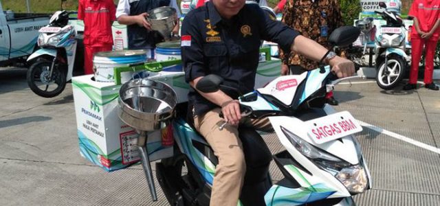 Menteri Jonan Jajal Motor Penjual BBM