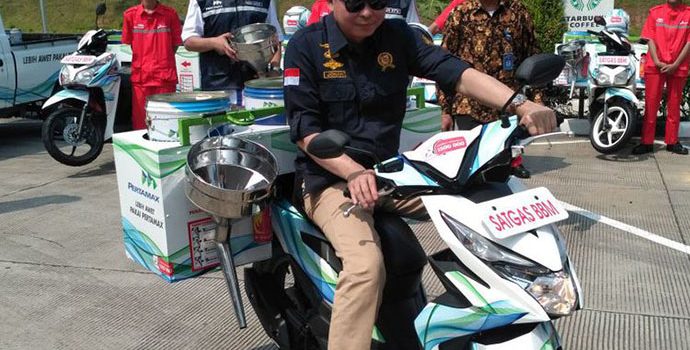 Menteri Jonan Jajal Motor Penjual BBM