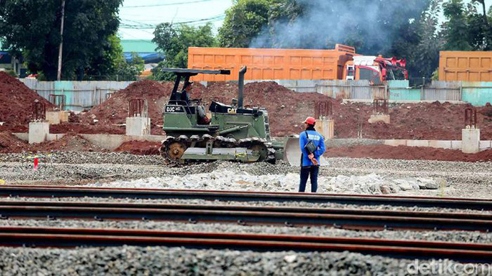 Pemerintah Kejar Target Selesaikan Proyek Double Track Bogor-Sukabumi