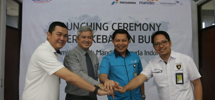 Pertamina, Mandiri dan Garuda Indonesia Dorong Sulawesi Cashless Society