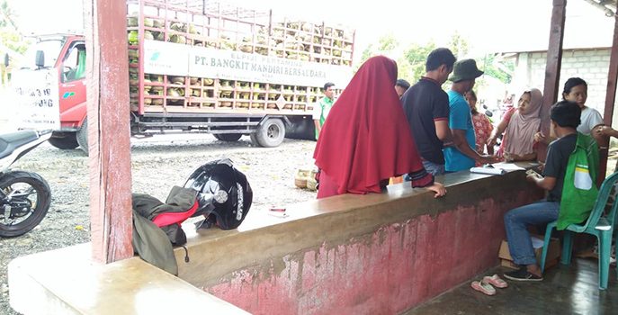Pertamina Gelar Operasi Pasar Tambah Pasokan LPG 3Kg di Parigi Moutong