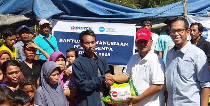 Pertamina Salurkan Bantuan Pengungsi Lombok di 12 Titik