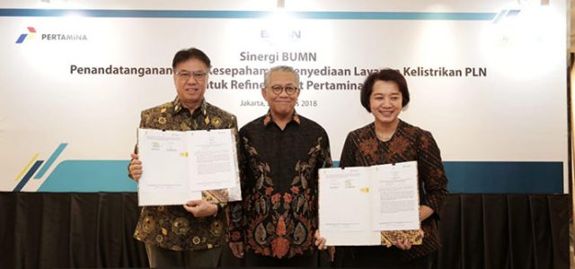 Sinergi BUMN Pertamina-PLN Hemat Rp 2,79 Triliun