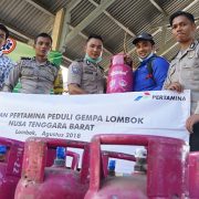 Pertamina Bantu Kebutuhan Operasional di Posko Sambelia Lombok