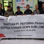 Bantu Pengungsi Gempa, Posko Pertamina Salurkan LPG & BBM