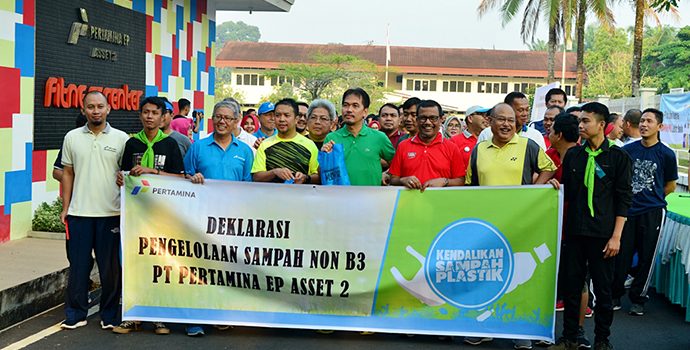 Pertamina EP Kelola Sampah Non B3 dengan Beat Plastic Pollution