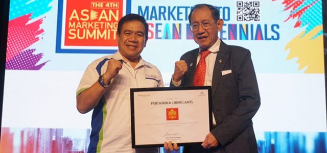 Pertamina Lubricants Raih Penghargaan di The 4th ASEAN Marketing Summit 2018