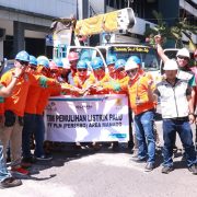 PLN Datangkan 216 Personil Tambahan ke Palu dan Donggala