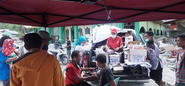 Posko Mobile Pertamina Jangkau Korban Gempa Hingga Pelosok