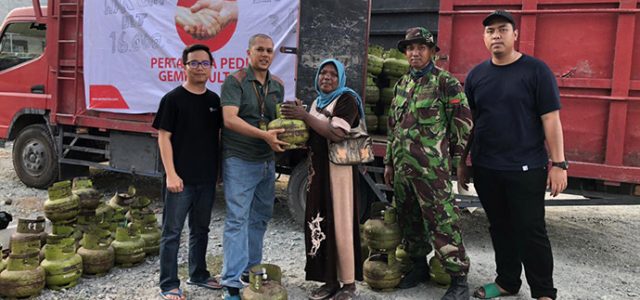 Pasokan LPG tiba, Pertamina Operasi Pasar Elpiji 3 Kg di Donggala dan Sigi