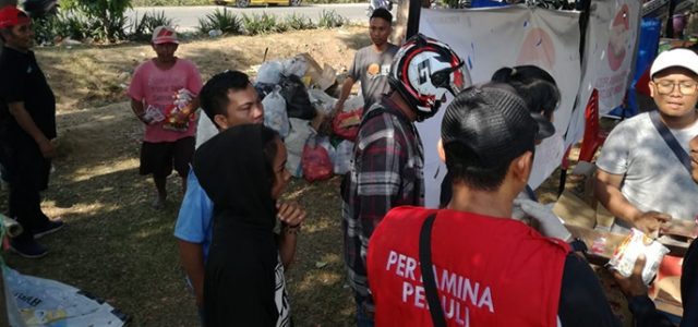 Pertamina Ajak Masyarakat Palu Bersihkan Lokasi Bencana