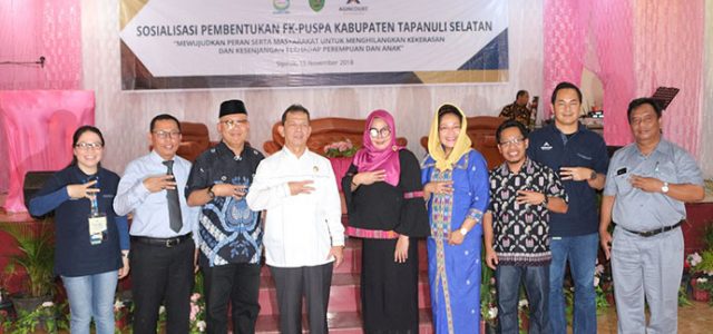 Tambang Emas Martabe Dukung Pembentukan FK PUSPA Tapsel
