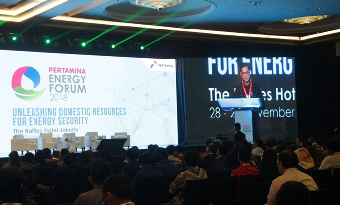 pef 2018, pertamina siap jadi produsen lithum battery di indonesia