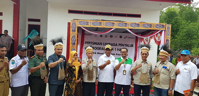 Titik BBM Satu Harga Resmi Beroperasi di Raja Ampat