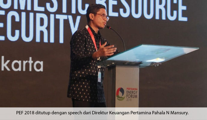 rampungkan pef 2018, pertamina optimis kembangkan masa depan