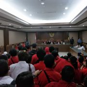 Ratusan Anggota SP PLN Hadiri Sidang PHI di PN Jakpus