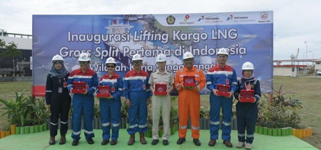 Pengapalan Perdana LNG dari WK Sanga Sanga