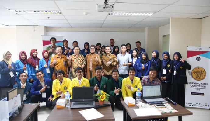 ukm riset dan karya tulis ilmiah universitas pertamina gelar kompetisi karya tulis ilmiah tingkat nasional