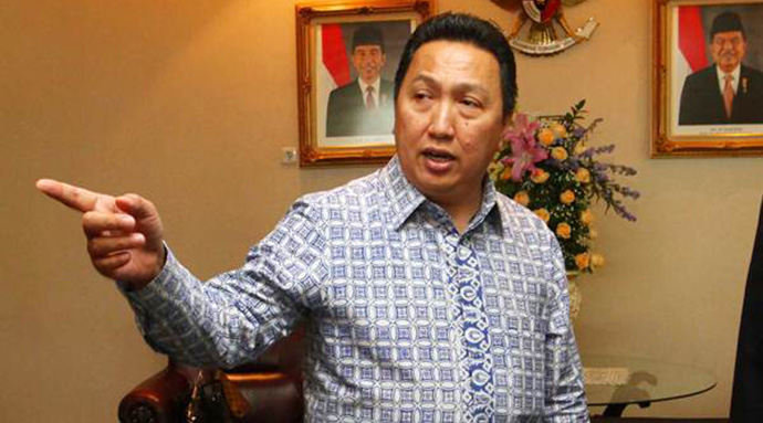 Presiden Direktur PT Adaro Energy Tbk (ADRO) Garibaldi Thohir
