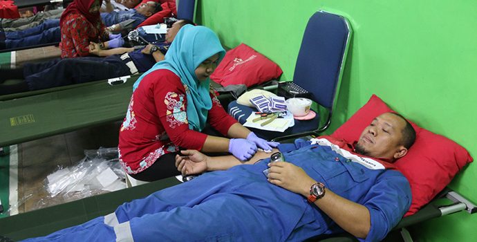 Capai Produksi 102%, Pertamina EP Cepu Field Gelar Donor Darah