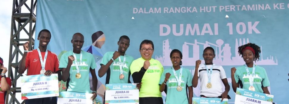 Peringati HUT ke-61 Pertamina Gelar Eco Run di Dumai