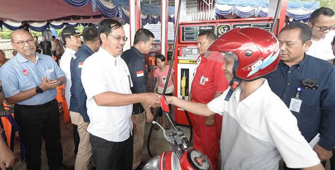 Pertamina Resmikan BBM 1 Harga di Kabupaten Nias