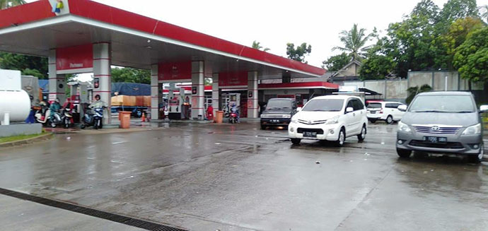 Pasca Tsunami, Pasokan BBM dan LPG di Lampung Aman
