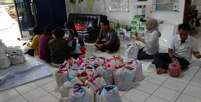 PLN Peduli Buka Dapur Umum di Labuan Banten
