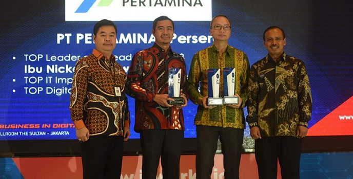 Nicke Widyawati Raih Top Leader in It Leadership 2018
