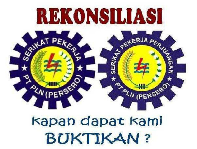 bersatu, dualisme serikat pekerja pln berakhir