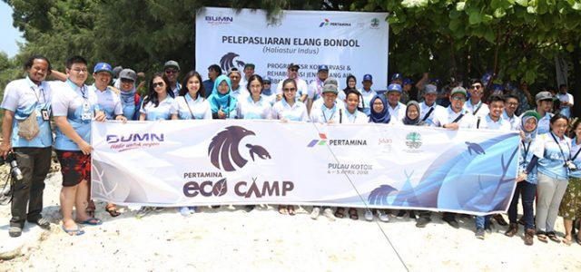 Aktif Lestarikan Elang Bondol, Pertamina Teguhkan Kerjasama dengan JAAN