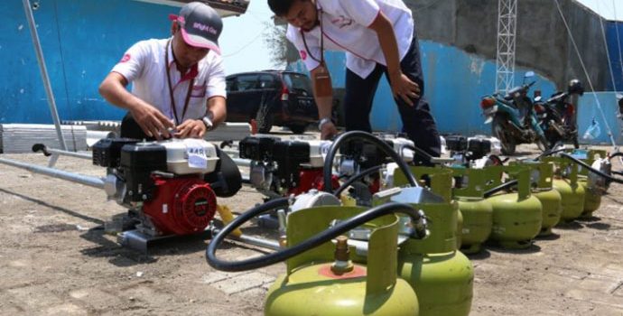 Kementerian ESDM Pasang Konverter Kit untuk Para Nelayan dan Petani