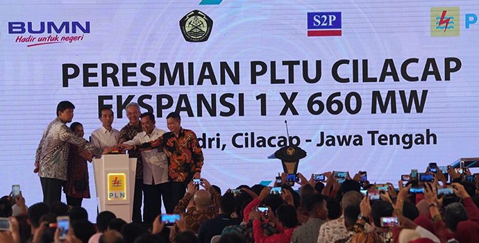 Presiden Resmikan Pengoperasian PLTU Cilacap 660 MW