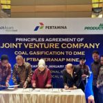 pertamina dan air product garap pabrik hilirisasi batubara menjadi dme