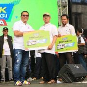 Pertamina MOR IIII Semarak Bagi-bagi Rezeki di Sukabumi