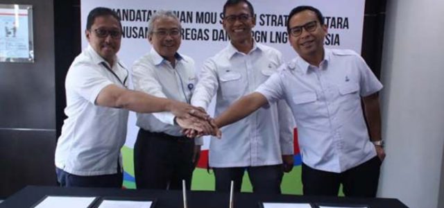 Nusantara Regas dan PGN LNG Indonesia Kerjasama Kelola Infrstruktur LNG