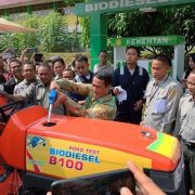Launching  Uji Coba B 100 untuk Kendaraan di Lingkungan Kementan