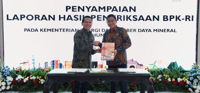 Kementerian ESDM Raih Opini Wajar Tanpa Pengecualian