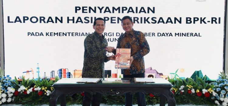 Kementerian ESDM Raih Opini Wajar Tanpa Pengecualian