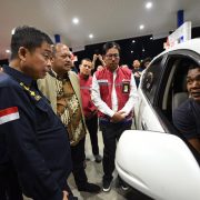 Tinjau SPBU di Jalur Arus Balik, Jonan Apresiasi Layanan Pertamina