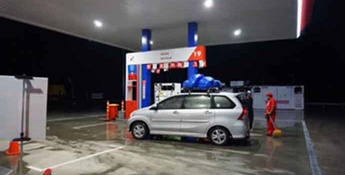 Arus Balik, Pertamina Tambah Stok BBM di Tol Trans Jawa