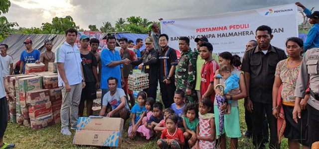 Pertamina Kirim Bantuan untuk Korban Gempa Halmahera Selatan